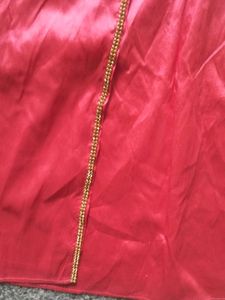 Maroon Embellished Anarkali Dress