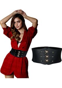 Redhorn Waist Corset Belt Black Elegant