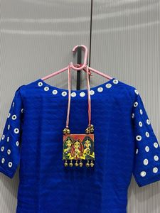 Handcrafted Ethnic Lehenga Choli &amp; Necklace Set