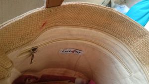 Embroidered Jute Tote Bag