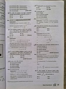 Mathematics Question Bank Class 10 Term 1 CBSE