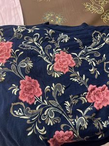Floral Print Sweater
