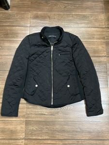 Zara Black Quilted Jacket