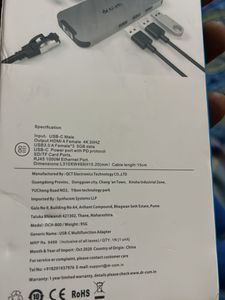 dr.com Type c 8 in 1 ports