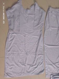 Light Grey Embroidered Kurta Set