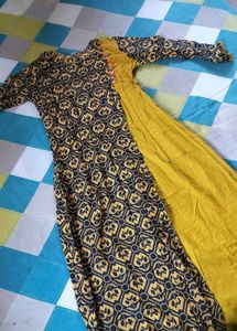 Patterned Midi Dress