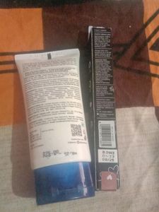 Plum Matte Lipstick And Dermdoc Sunscreen