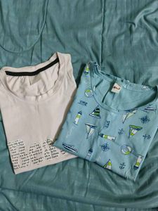 T-shirt & crop top