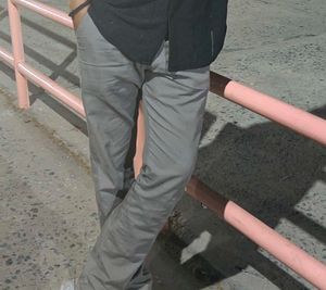 Men's Gray Chinos