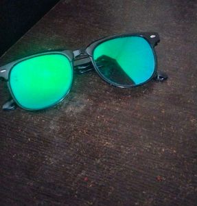 Green Lens Sunglasses