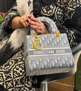 Dior Lady Signature Premium Bags Master Copy