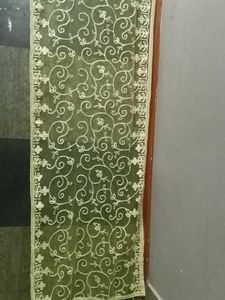 Embroidered Net Dupatta