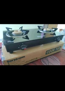 Today Offer 💥  Glass Manual Gas Stove