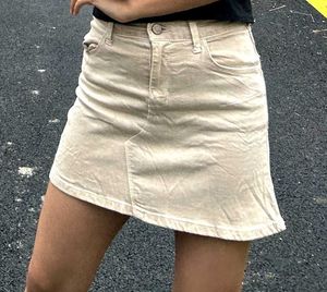 Corduroy Mini Skirt