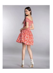 Floral Off-Shoulder Dress