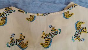 Korean Collared Short Sleeve Top