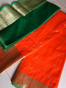 Beautiful Partwear Rich Pallu saree With Blouse Pi