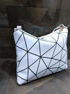 White Sling Bag.