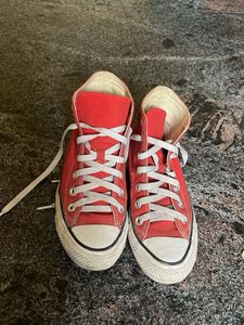 Red Converse All Stars