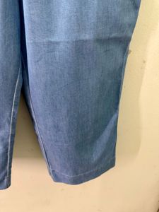 Blue Denim Culottes