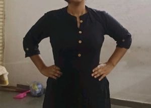 Casual Black Kurti💣