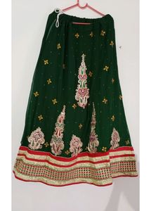 Sale Price Lahenga Choli 💛💚For Navratri