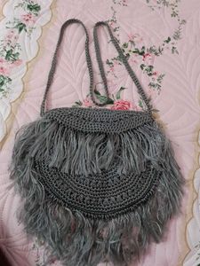 premium quality 😍 frock with sling bag 💓