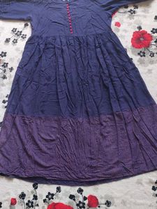 Navy Blue Kurta