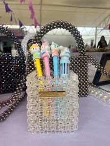 THD Handmade Beaded Pen Organizer