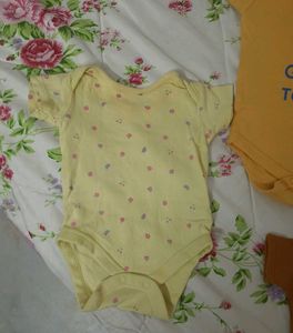 7 Onesies Combo 0 To 3 Months
