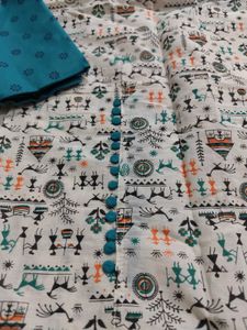 Warli Printed Top And Bottom Sale