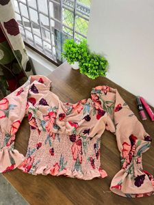 Floral Print Top