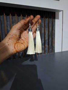 Long Threaded Earrings