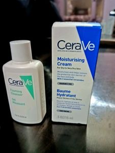 CeraVe Foaming Cleanser &amp; Moisturizing Cream