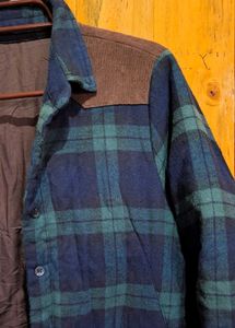 Vintage Plaid Quilted Jacket