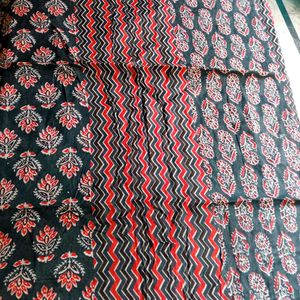 Printed Jaipuri Cotton Kurti Set For Women