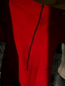 Beautiful Red/Rust Formal Or Casual Dress