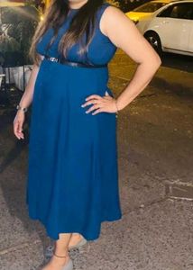 Teal Blue Dress