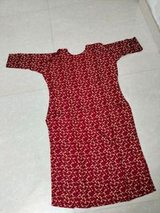 Red Colour Kurti