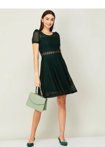 Cute Green Lace Dress