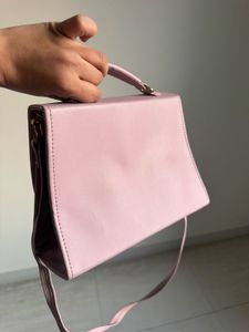 Floral Accent Crossbody Bag