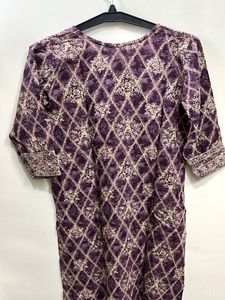 Elegant Purple Kurta