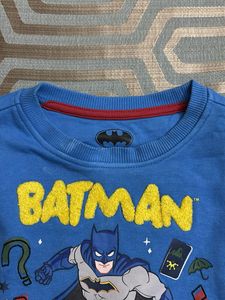 M&amp;S Batman Graphic Sweatshirt 2-3yrs