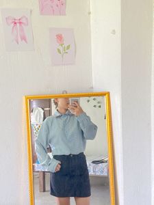 Cute Blue striped shirt