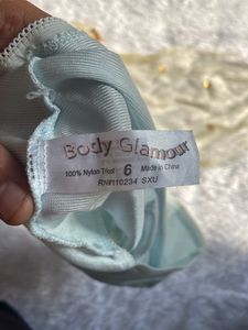 Vintage satin Blue Panties