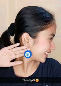 Handmade Evil Eye Earrings🧿