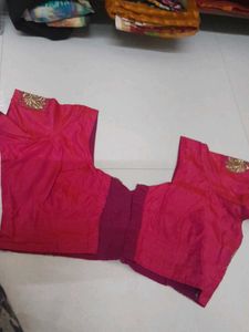 Full Work Half Silk Saree With Readywear Blouse