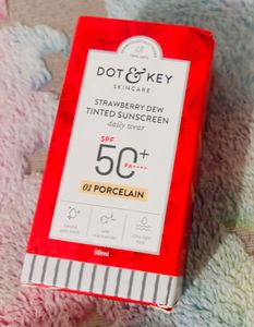 Dot Key Sunscreen Spf Pa Strawberry Dew Tinted .