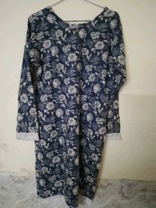 Floral Print Kurta plazo