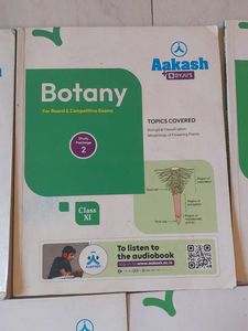 Aakash Botany Books - Class 11